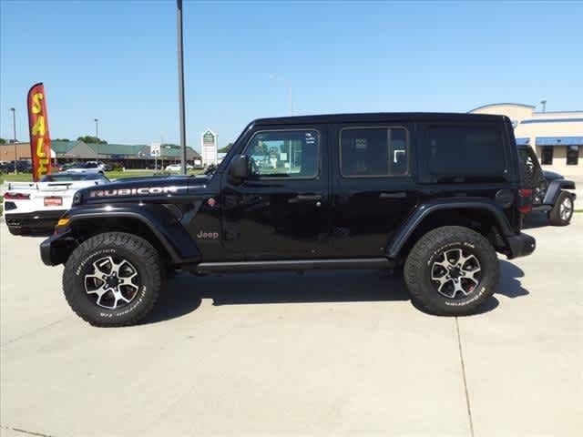 Used 2020 Jeep Wrangler Unlimited Rubicon with VIN 1C4HJXFG0LW300068 for sale in Madison, NE