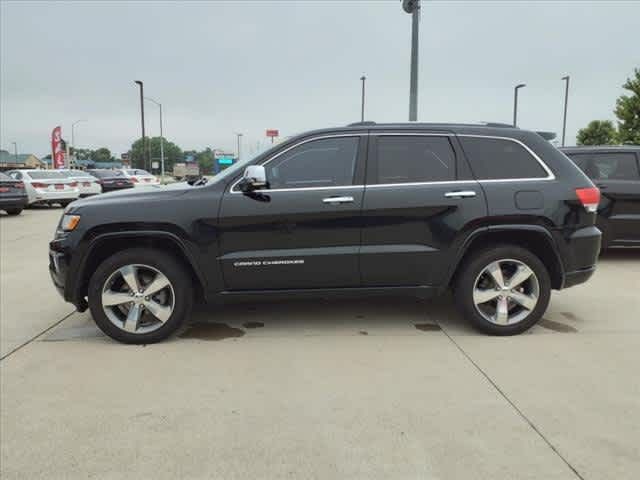 Used 2015 Jeep Grand Cherokee Overland with VIN 1C4RJFCG7FC106596 for sale in Madison, NE