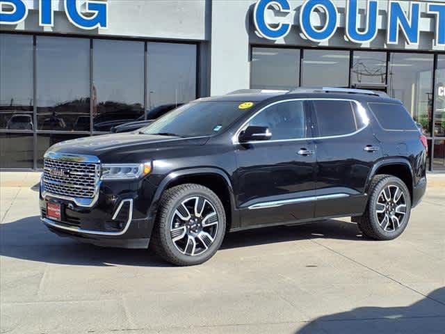 Used 2021 GMC Acadia Denali with VIN 1GKKNPLS2MZ100512 for sale in Madison, NE